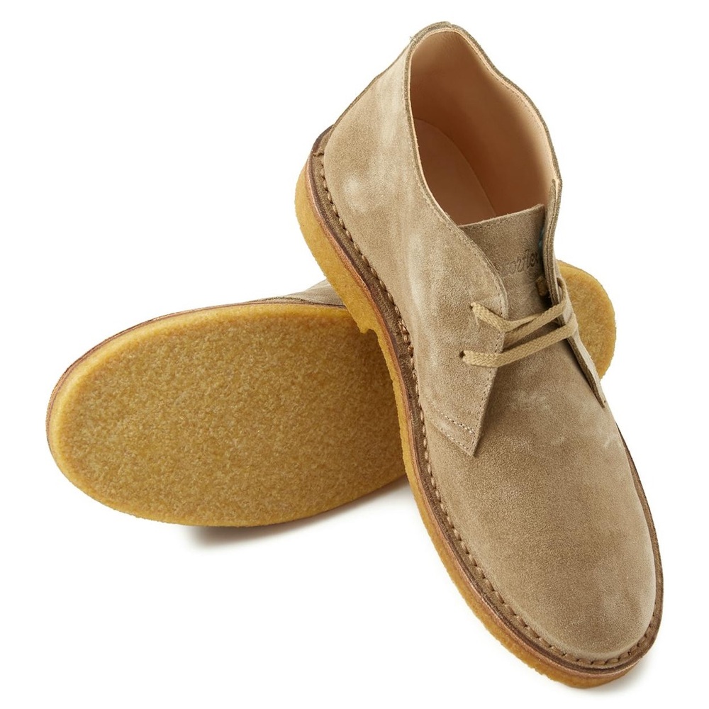 Huckberry Astorflex Brownflex Chukka Boot
 in Stone Suede